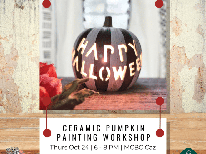 Ceramic Pumpkin Painting Workshop