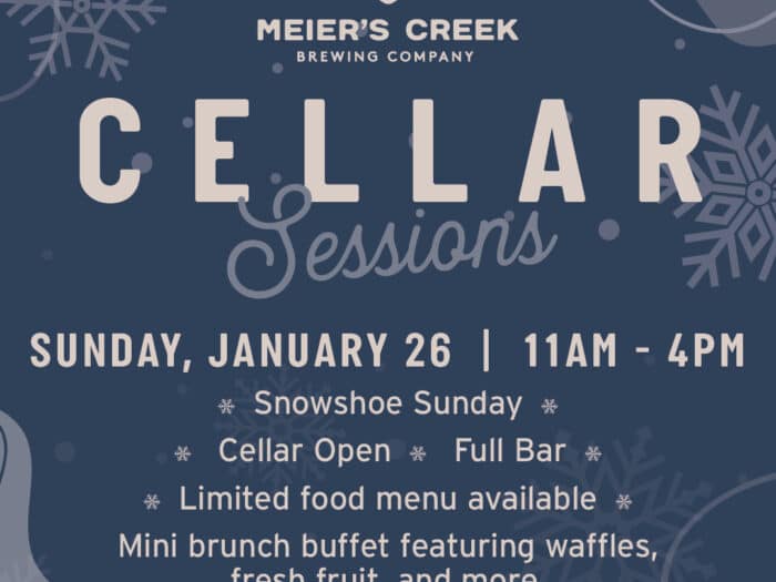 Cellar Session 1/26 - Brunch!